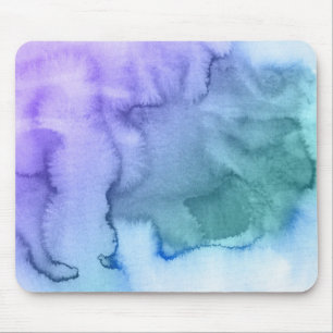 Abstract watercolor hand painted background 6 mouse pad