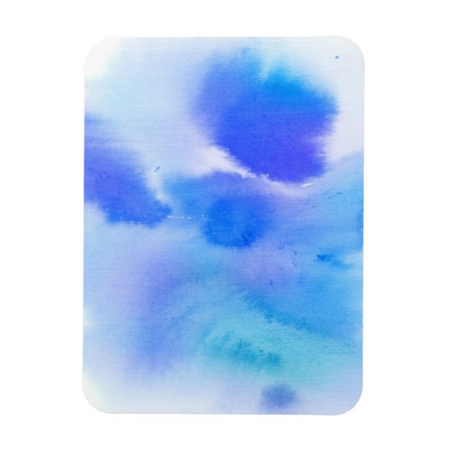 Abstract watercolor hand painted background. magnet (Vertical)