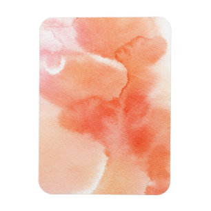 Abstract watercolor hand painted background magnet
