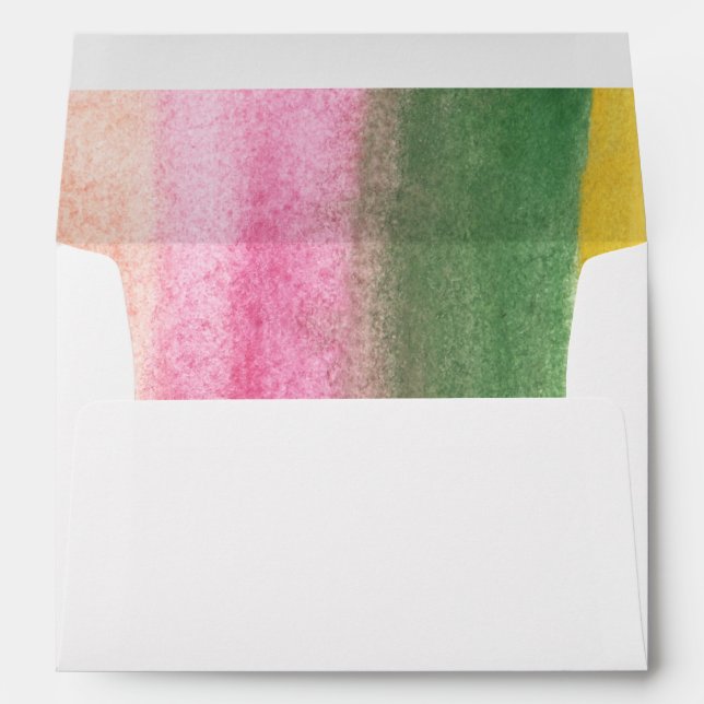 abstract watercolor hand painted envelopes (Back (Bottom))