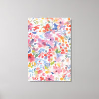 Abstract Watercolor Loose Florals