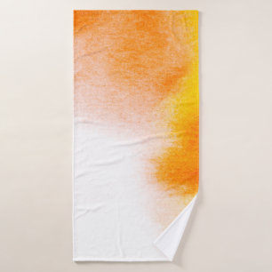 Abstract watercolor luxury fluid art painting. han bath towel