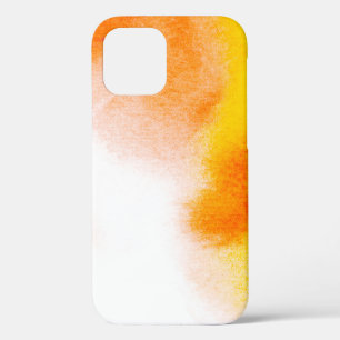Abstract watercolor luxury fluid art painting. han iPhone 12 case