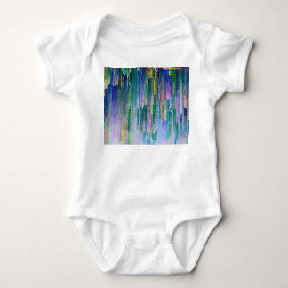 Abstract watercolor, oil paint background. baby bodysuit