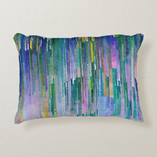 Abstract watercolor, oil paint background. decorative cushion