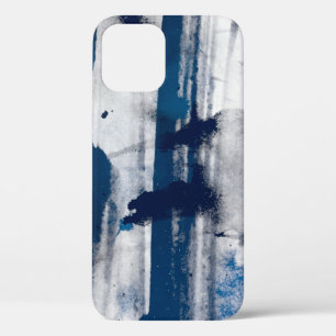 Abstract watercolor on paper. Colourful art textur iPhone 12 Case