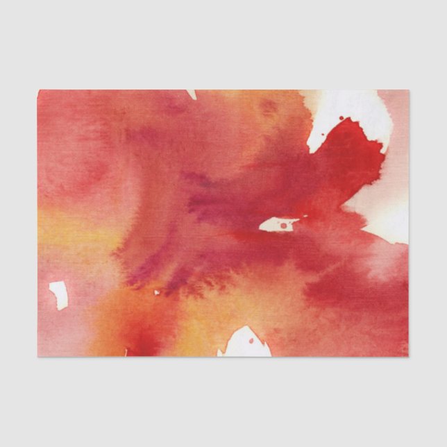 Abstract watercolor paintings tissue paper (Front)