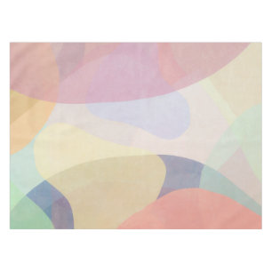Abstract Watercolor Pastel Artwork   Tablecloth