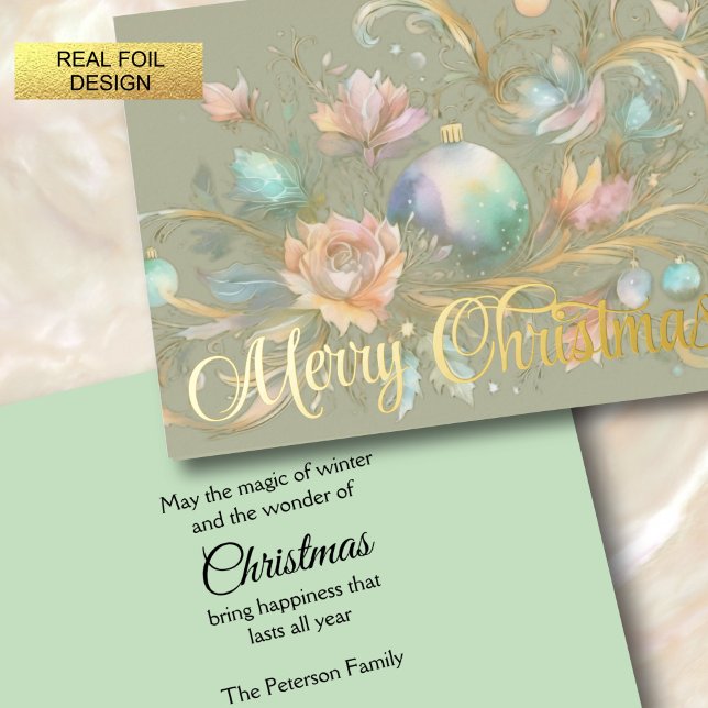 Abstract Watercolor Pastel Christmas Design (Creator Uploaded)