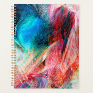 Abstract Watercolor Planner