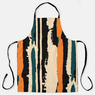 Abstract watercolor seamless pattern with grunge s apron