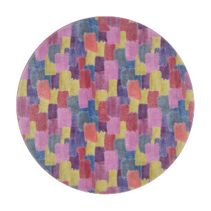 Abstract watercolor: seamless splash background. cutting board