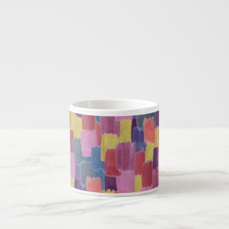 Abstract watercolor: seamless splash background. espresso cup