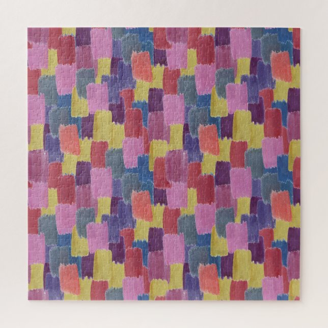 Abstract watercolor: seamless splash background. jigsaw puzzle (Vertical)