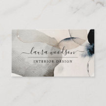 Abstract Watercolor Shapes Interior Designer