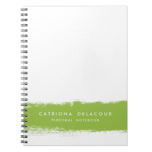Abstract Watercolor Splash Personalised Notebook