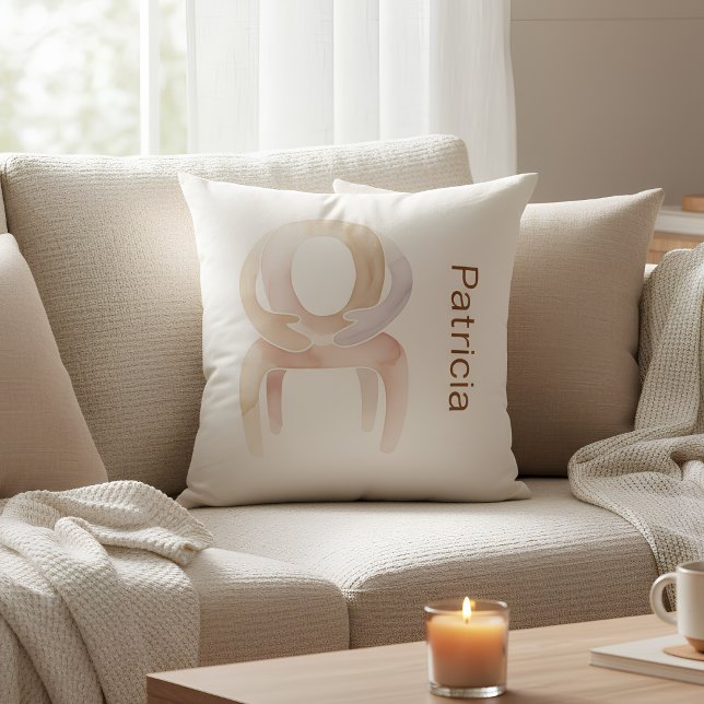 Abstract Watercolor Supportive Hug Chair  Cushion (Creator Uploaded)