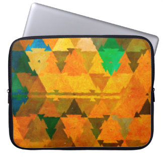 Abstract watercolor texture background. Oil painti Laptop Sleeve