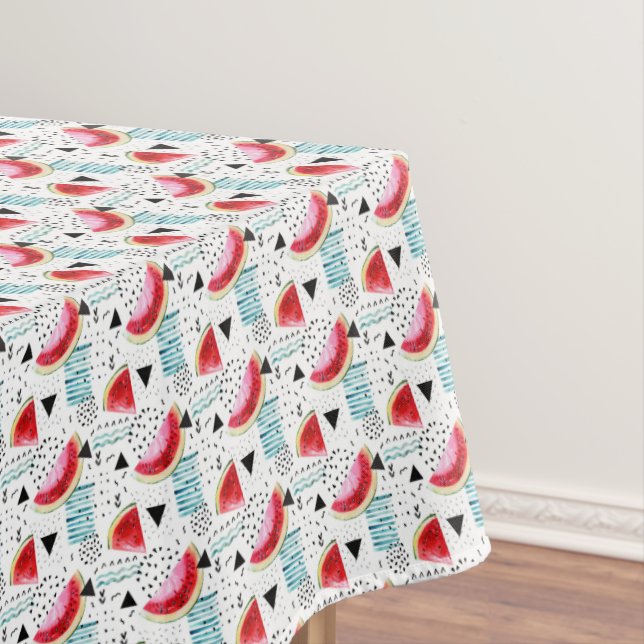 Abstract Watermelon Pattern Tablecloth (In Situ)