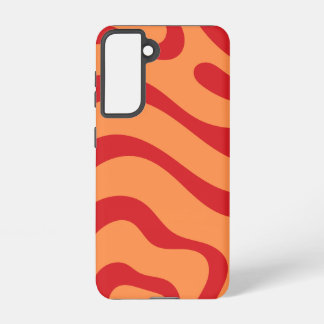 abstract wave colourful swirl samsung galaxy case