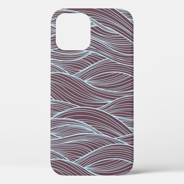 Abstract Wave pattern Case-Mate iPhone Case (Back)