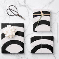 Abstract Waves, Arches, Black And White Lines