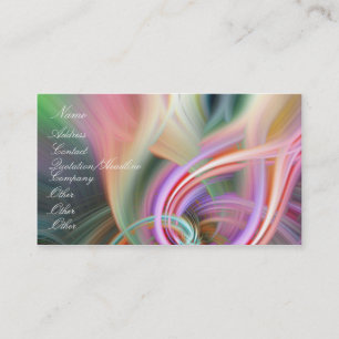 Abstract Waves Business Card