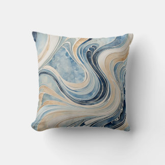 Abstract Waves Cushion