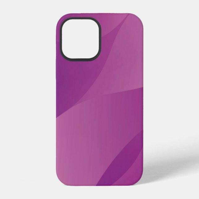 Abstract Waves. Futuristic Technology Style Backgr iPhone Case (Back)