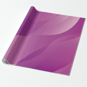 Abstract Waves. Futuristic Technology Style Backgr Wrapping Paper