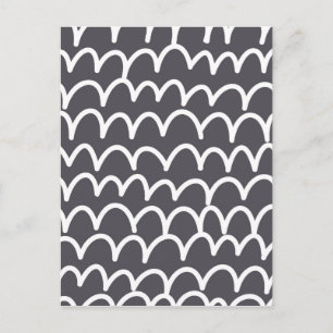 Abstract Waves Postcard