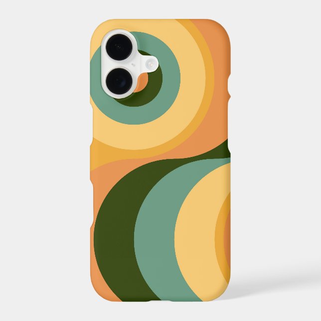 Abstract Wavy Colourful Retro (Back)