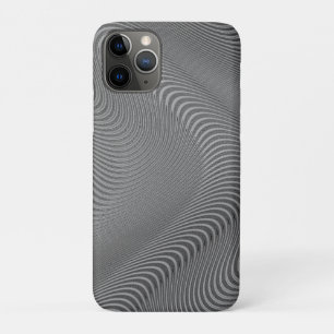Abstract Wavy Grey Case-Mate iPhone Case