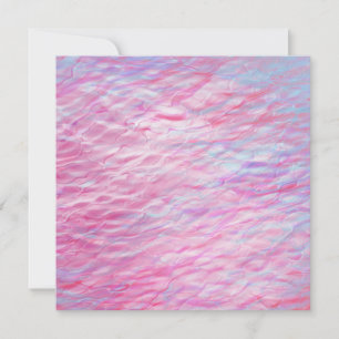 Abstract wavy pattern invitation