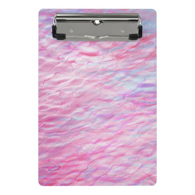 Abstract wavy pattern mini clipboard (Front)