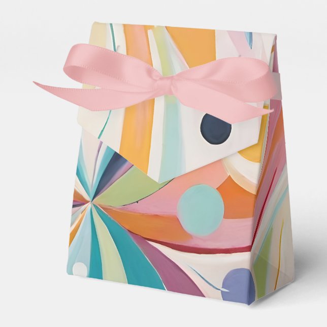 Abstract wavy shapes favour box (Front Side)