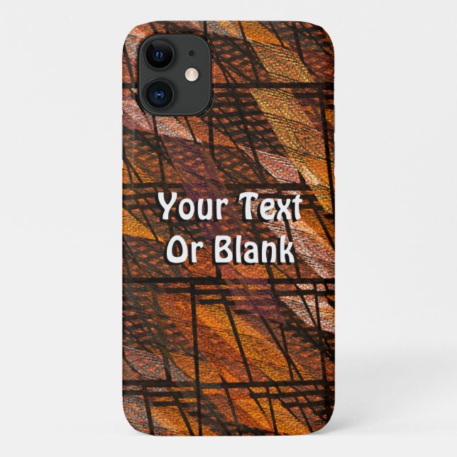 Abstract Weave Number 1 Case-Mate iPhone Case (Back)