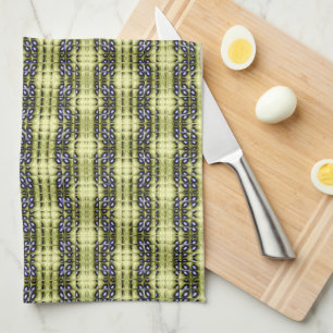 Abstract Weave Tea Towel