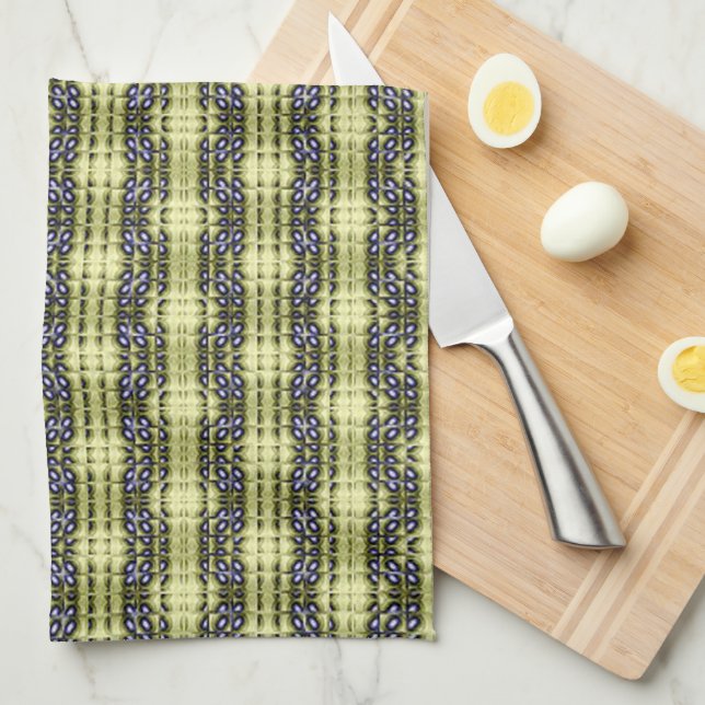 Abstract Weave Tea Towel (Quarter Fold)