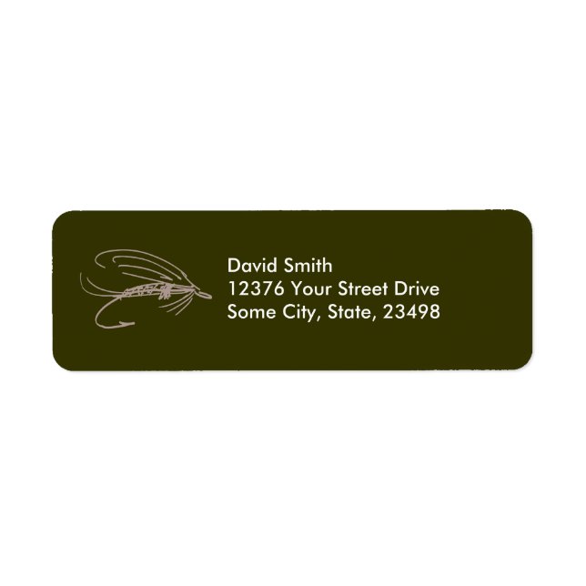 Abstract Wet Fly Lure (Front)