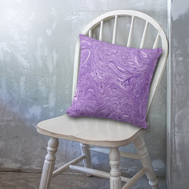 Abstract Wet Purple Paint Cushion (Creator Uploaded)