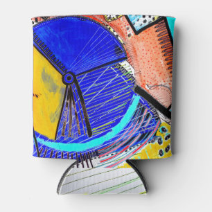 Abstract Wheel Can Cooler