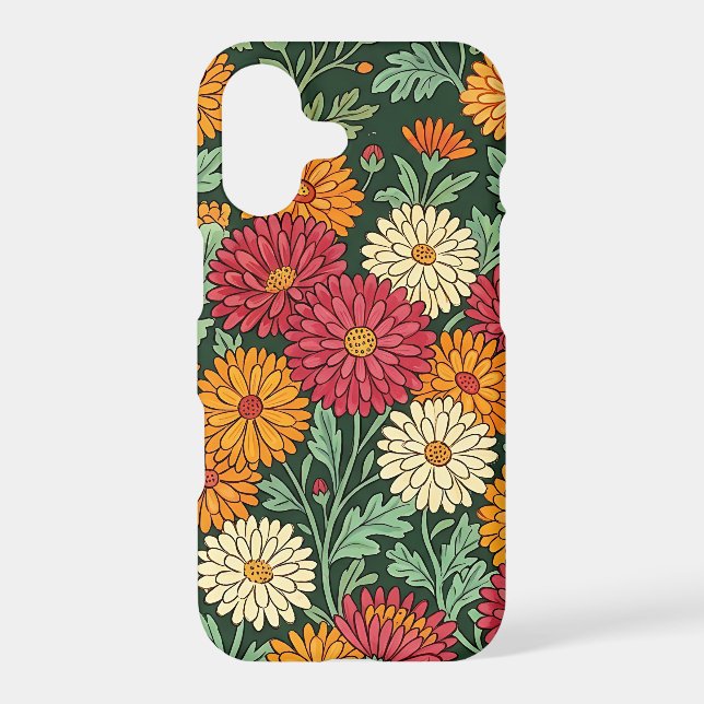 Abstract Whimsical Butterflies iPhone Cases (Back)