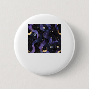 Abstract Whimsigoth Pattern Classic 6 Cm Round Badge