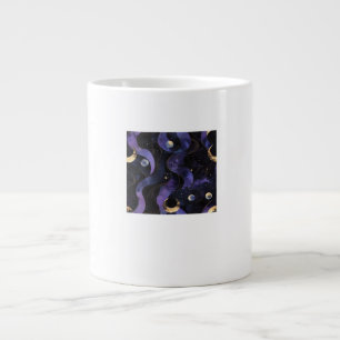 Abstract Whimsigoth Pattern Classic Large Coffee Mug