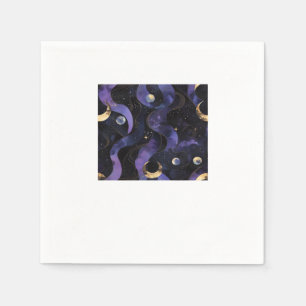 Abstract Whimsigoth Pattern Classic Napkin