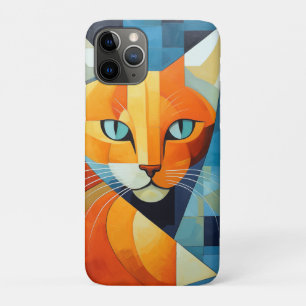 Abstract Whiskers: Orange Cat Case-Mate iPhone Case