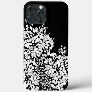Abstract White Flower Case-Mate iPhone Case