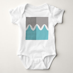 Abstract Wiggles  Baby Bodysuit