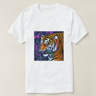 Abstract Wild  Majestic Predator Tiger T-Shirt